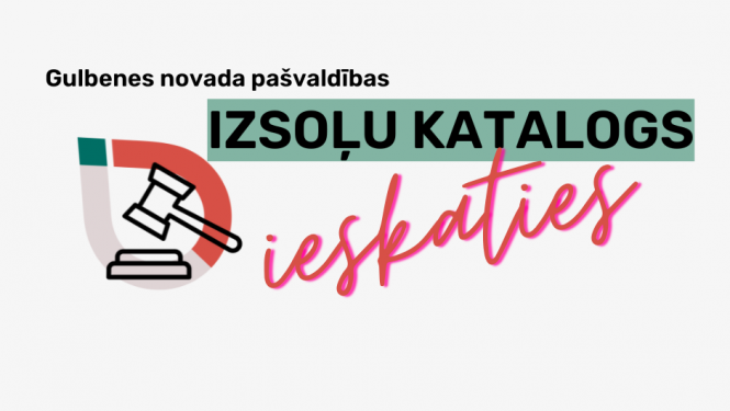 Attēls: izsoļu katalogs pašvaldībā