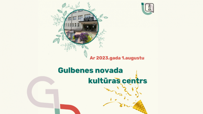Attēls: darbu uzsāk Gulbenes novada kultūras centrs