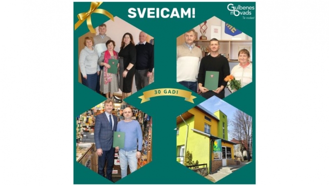 Gulbenes novada uzņēmēji, kas svin jubileju