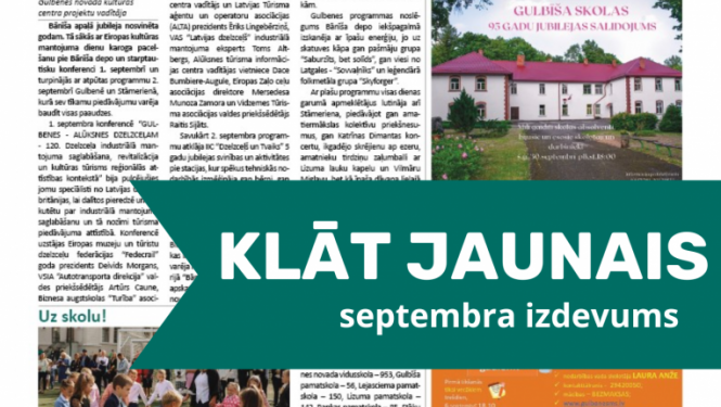 Attēls: klāt novada ziņas septembrī