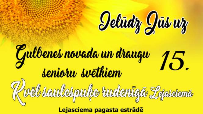 Attēls: senioru svētki Lejasciemā