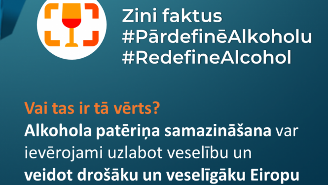 Attēls: PVO aicina Eiropas iedzīvotājus pārskatīt savas attiecības ar alkoholu