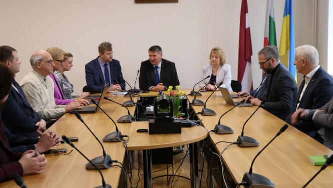 Attēls: VARAM ministrs Gulbenē 31.03.