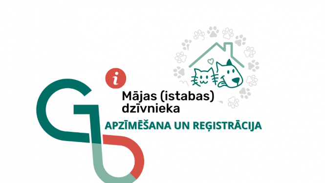 Attēls: mājdzīvnieku registrācija un apzīmēšana