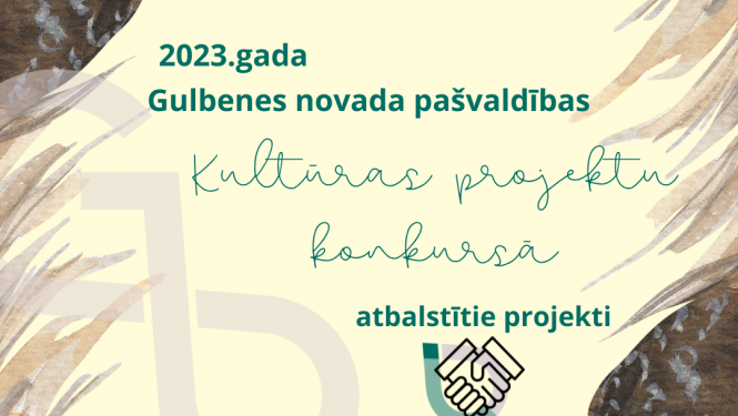 Attēls: Gulbenes novada kultūras projektu atbalstītie projekti