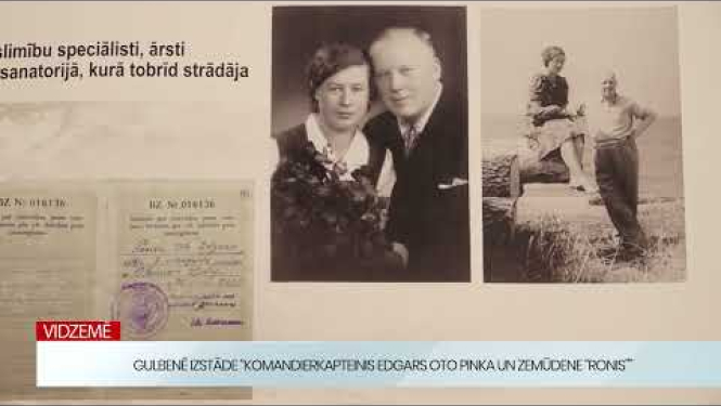 Izstāde “Komandkapteinis Edgars Oto Pinka un zemūdene “Ronis.””