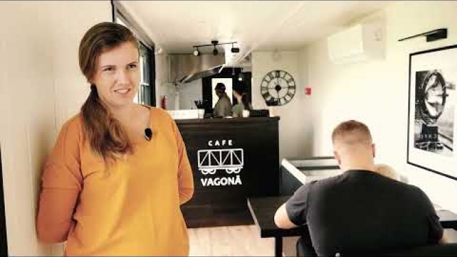Cafe vagonā