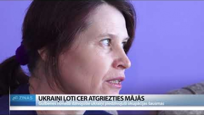 Lai cik labi šeit, mēs gribam atgriezties mājās Ukrainā