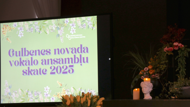 Attēls: Gulbenes novada kultūras centrā notika Gulbenes novada vokālo ansambļu skate-koncerts