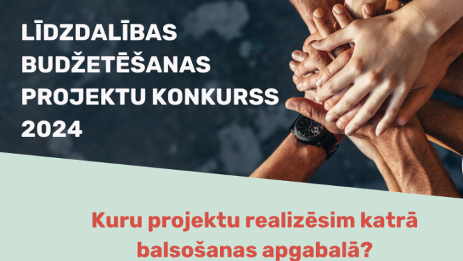 Attēls: līdzdalības budžetēšanas projektu ideju konkurss