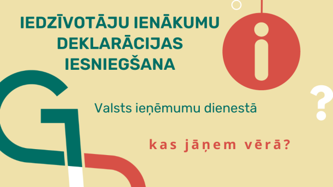 Attēls par informāciju iedzīvotāju ienākumu deklarācijas iesniegšanu no 1.marta