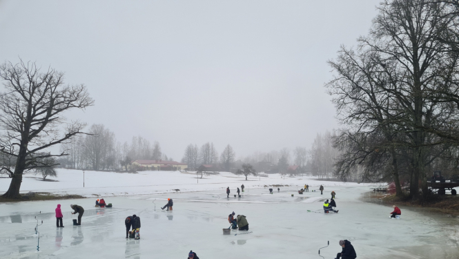 Attēls: sporta dienas aktivitātes Litenē