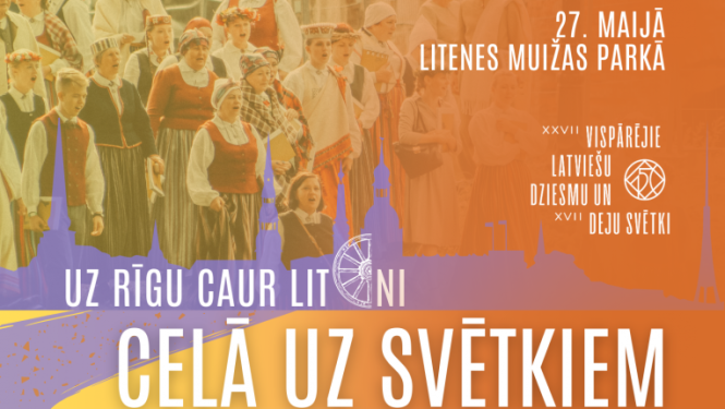 Afiša: ceļā uz dziesmu svētkiem koncerts Litenē