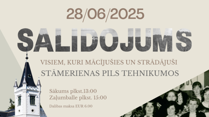 Afiša: Salidojums Stāmerienas pilī