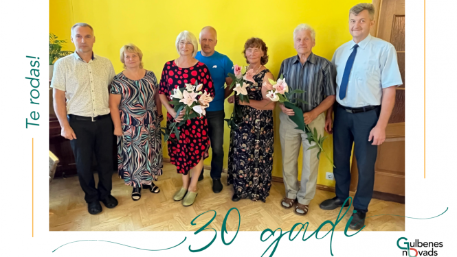 Attēls: suminām novada uzņēmējus septembrī Līgo pagastā