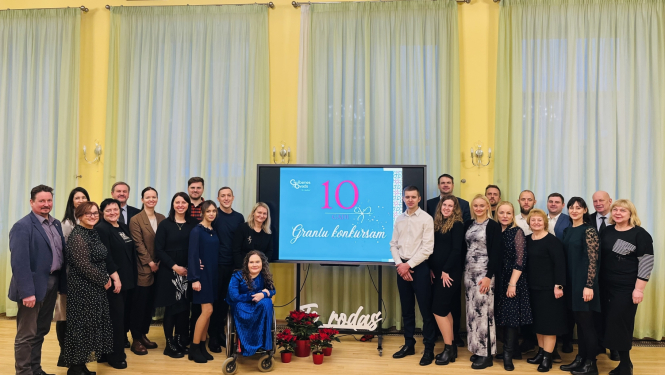 attēls: Grantu konkursam 10 gadi