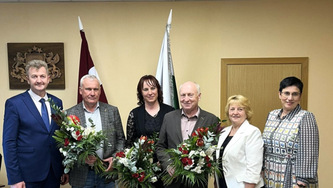 Valsts apbalvojuma saņēmēju pieņemšana