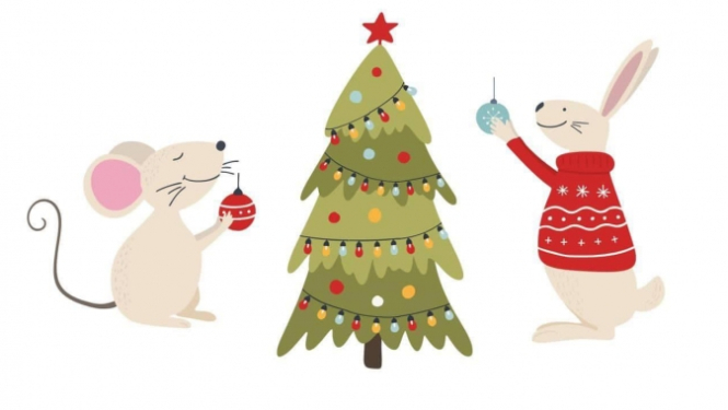 attēls: Ziemassvētki pašiem mazākajiem