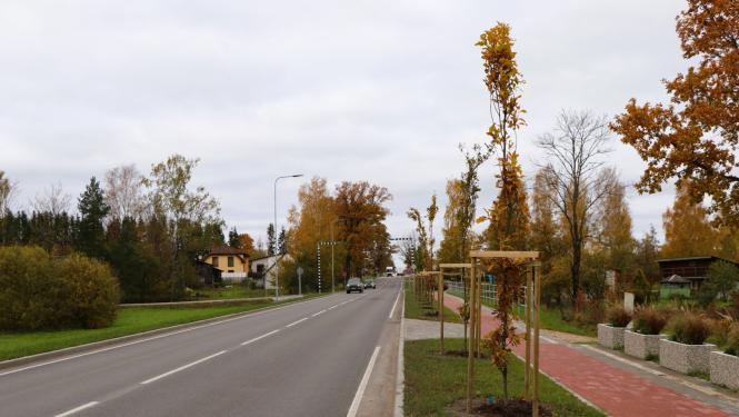 Attēls: Brīvības iela Gulbenē