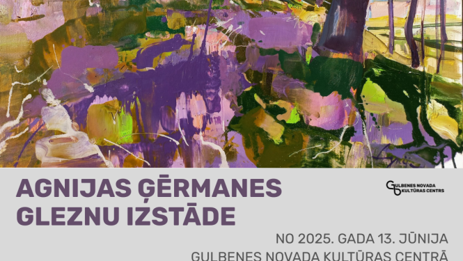 attēls: Agnija Ģērmane – mūsdienu latviešu ekspresīvās glezniecības balss