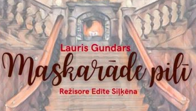 Attēls: "MASKARĀDE PILĪ" aizraujoša/noslēpumaina izrāde- piedzīvojums