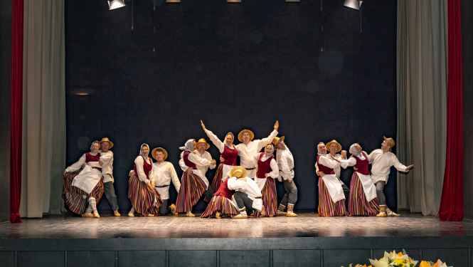Attēls: Izcili aizvadīta pieaugušo tautisko deju kolektīvu koncertskate!