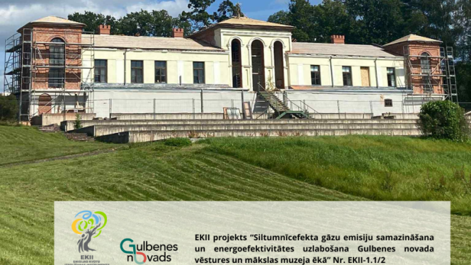 Attēls: muzeja projekts - par ēkas energoefektivitātes uzlabošanu
