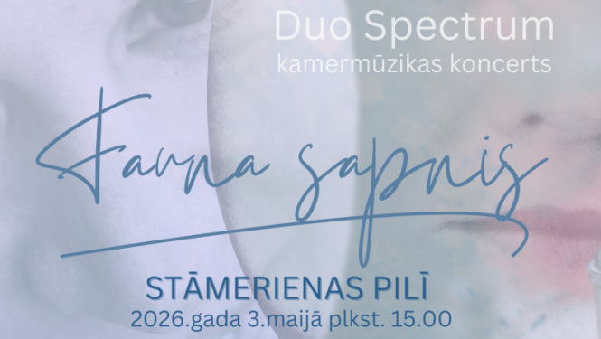 Afiša: Kamermūzikas koncerts “Fauna sapnis”