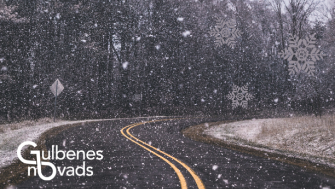 Vizuālis ziemas ceļi