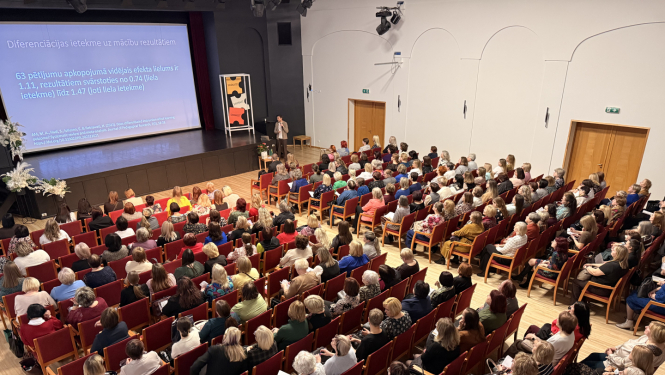 Attēls: Jau tradicionāli martā Gulbenē profesionālās pieredzes forumā tiekas pedagogi
