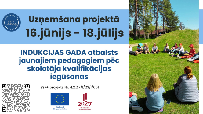 Attēls: Indukcijas gads 2025 Atbalsta plecs plakāts