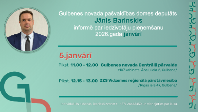 Attēls: Barinska pieņemšana janvāŗī 2026