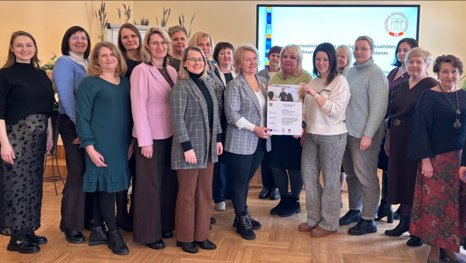 Attēls: 26. februārī Gulbenē notika pedagogu profesionālās pilnveides kursi “Atgriezeniskās saites sniegšana darba kvalitātes pilnveidei pēc mācību procesa vērošanas pirmsskolā”