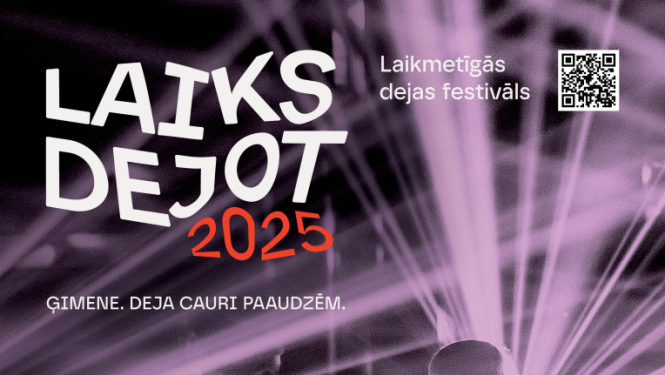 Afiša: Laikmetīgās dejas festivāls "Laiks dejot"
