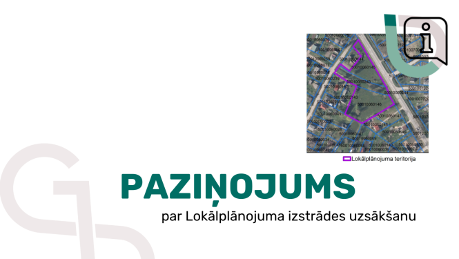 Par lokālplānojuma izstrādes uzsākšanu