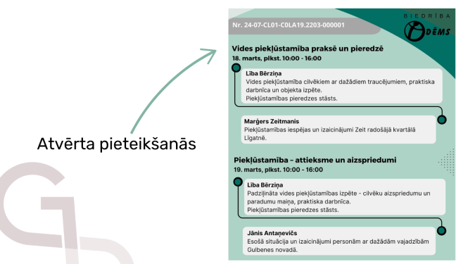 Attēls: apmācības tūrisma uzņēmējiem
