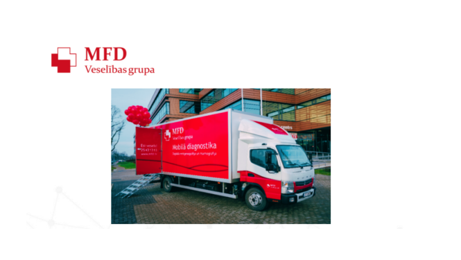 Attēls: mobilā diagnostika Gulben;e 23.martā 2026