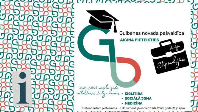 Attēls: aicina pieteikties studējoši stipendijai