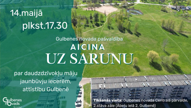 Attēls: aicina uz sarunu par būvniecības iecerēm Gulbenē