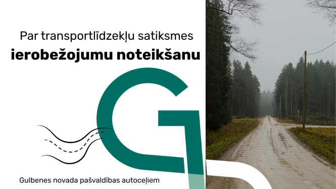 Attēls: Par satiksmes ierobežojumiem uz pagastu autoceļiem 2026