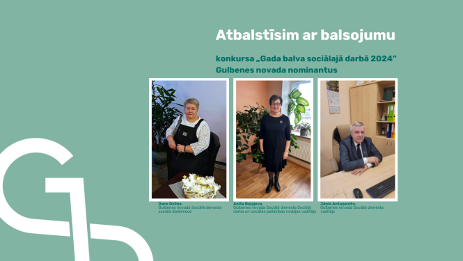 Attēls: Konkurss "Gada balva sociālajā darbā 2024"