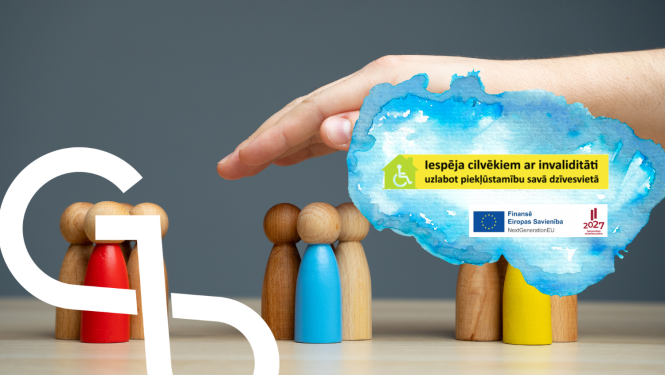 Attēls: Projekta laikā tiks atbalstīti sešu personu mājokļu pielāgojumi