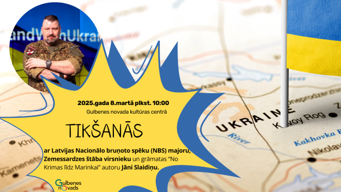 Attēls: tikšanās ar Jāni Slaidiņu