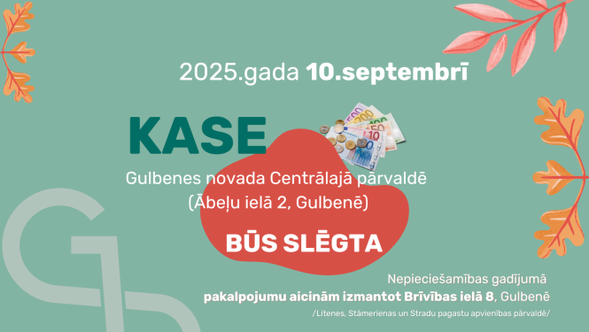 Attēls: slēgta kase 10.septembrī