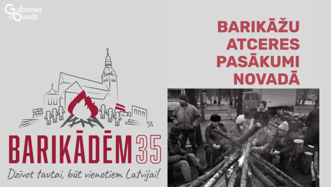 Attēls: Barikādēm 35 pasākumi Gulbenes novadā