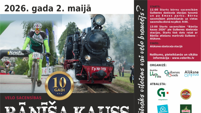 Bānīša kauss 2026 - Apsteidz tvaiku!