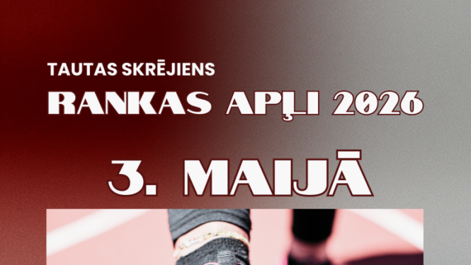 Tautas skrējiens "Rankas apļi 2026"