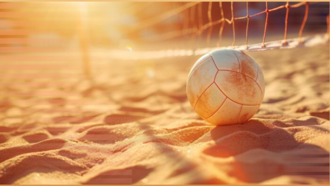 Attēls: Saulgriežu pludmales volejbols