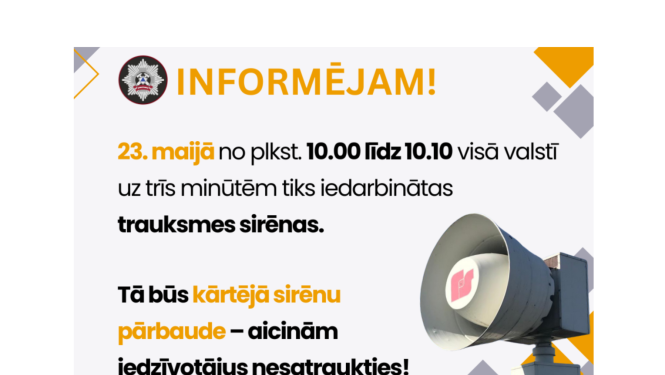 Sirēnas 23.05.