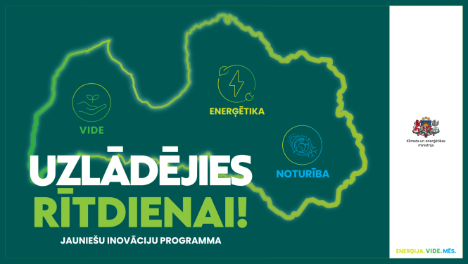 Attēls: Sākas pieteikšanās jauniešu inovāciju programmai “Uzlādējies rītdienai”